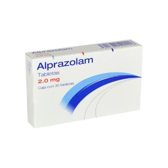 Alprazolam 2mg 30 Tabletas