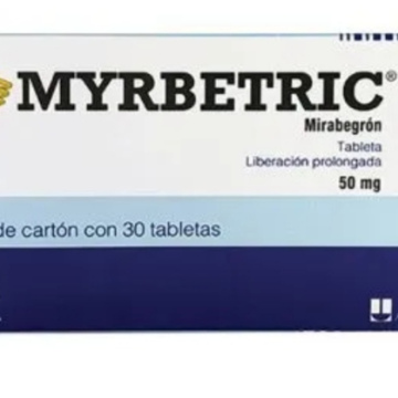 Myrbetric. Tabletas liberación prolongada 50mg/ 30 Tabletas.