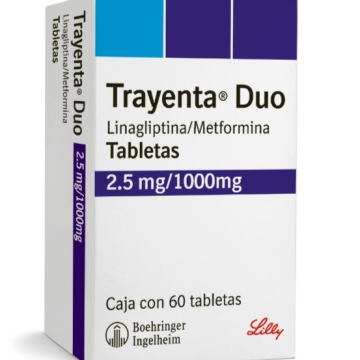 Trayenta Duo 2.5/ 1000mg 60 Tabletas.