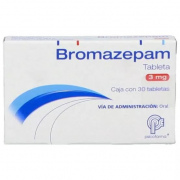 Bromazepam.3mg/30 tabletas.