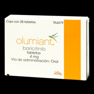 Baricitinib (Olumiant) 2mg y 4mg/28 tabletas.