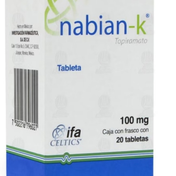 Nabian-K 100mg/ 20 Tabletas