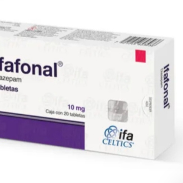 Ifafonal Diazepam 10mg/ 20 Tabletas