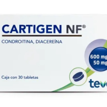 Cartigen NF 600/50mg  30 Tabletas.