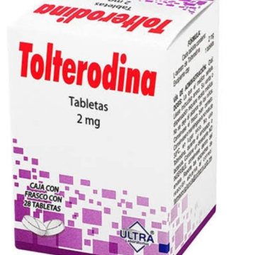 Tolterodina 2mg/ Frasco 28 Tabletas.