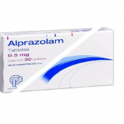 Alprazolam 0.5mg/30 tabletas