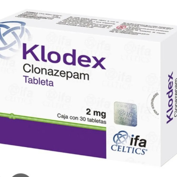 Klodex 2mg/ 30 Tabletas.