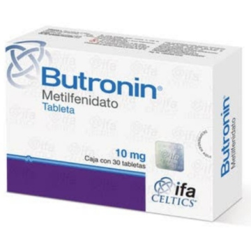 Butronin 10mg/ 30 Tabletas.