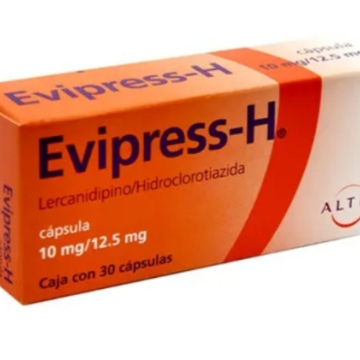 Evipress-H 10mg/12.5mg 30 cápsulas