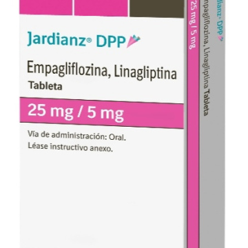 Jardianz dpp 25/5mg 30 Tabletas.