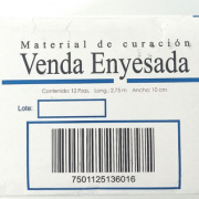 Venda enyesada 12 piezas 10cm